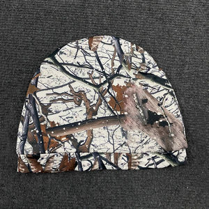 Gorro Retro Hip-Hop con Estampado de Hojas de Camuflaje, Bordado 3D Personalizable, Gorra Moderna, Personalizada, Casual y a la Moda - Product Image 3