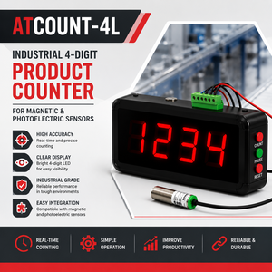 Compteur de produits industriels intelligent avec commande par relais |   ATCOUNT-4L Usine OEM - Product Image 1