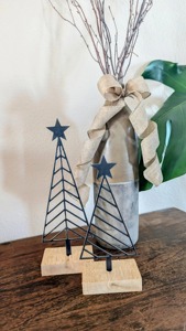 Reusable White <b>Tree</b> Showpiece Christmas <b>Tree</b> Shape Perfect for Scandinavian and Modern Interior Styling Purpose From India - Product Image 4