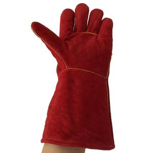 Gants de travail en cuir à double paume pour la soudure - Product Image 4