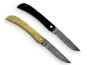 New 2026 OEM Based Customized Handmade Damascus Steel Clip Point Outdoor Pocket <b>Knife</b> with Camel <b>Bone</b> and Buffalo Horn <b>Handle</b> - Product Image 5