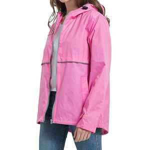 Custom Eco Friendly Anti Bacterial Regular <b>Size</b> Lightweight Quick Dry Breathable Polyester Nylon <b>Rain</b> <b>Jacket</b> For Unisex - Product Image 3