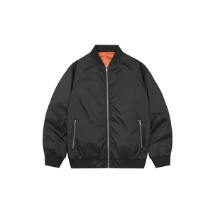 Blouson Bomber Homme Tendance, Col Montant, Fermeture Éclair, Personnalisable, Respirant, Vente en Gros à Prix Bas - Product Image 1