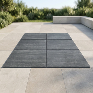 20mm Calibrated 600x1200mm R11 Rectified Core Stone Nero Heavy Duty Outdoor Porcelain Floor <b>Tiles</b> Architectural Planks - Product Image 5