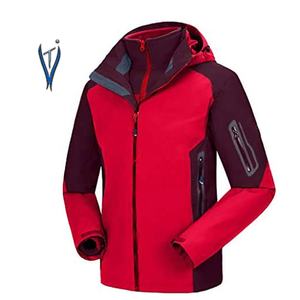 Veste coupe-vent noire unisexe en gros personnalisé imperméable 100% col à capuche en polyester imprimé avec fermeture éclair noire - Product Image 6