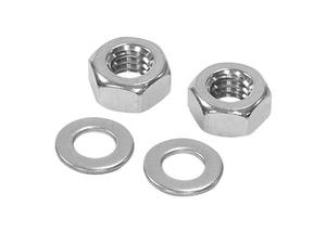 Rondelles en acier inoxydable et écrous en zinc fendus, personnalisables, emballage sur mesure, prix de gros compétitif, M2 à M12, paquets de 50 et 100, OEM Vietnam Ngoc - Product Image 2