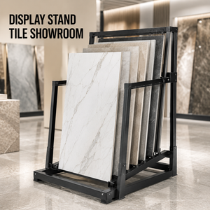 Expositor de Chapa Metálica Resistente con Soldadura de Precisión para Exhibición de Azulejos Cerámicos <span class=keywords><strong>Florim</strong></span> en Sala de Exposiciones - Product Image 1