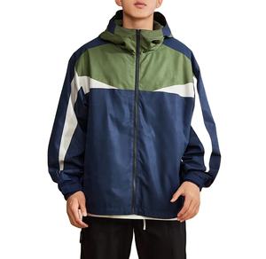 Veste en nylon froissé au design personnalisé, respirante, demi-zippée, coupe oversize, coupe-vent, style décontracté pour la saison automnale - Product Image 3