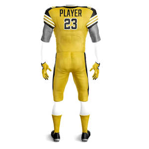 Maillot de football américain respirant de qualité supérieure, facile à porter, uniforme d'équipe, sublimation personnalisée, uniforme de football américain grande taille - Product Image 6