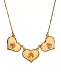 Collana con Cuori Multipli in Smalto |   2028 - Product Image 1