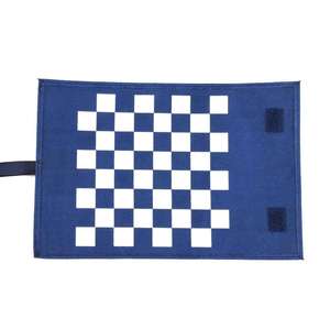 Jeu de backgammon en cuir, pliable, portable, fait main, professionnel, personnalisé, avec plateau bleu, couleur personnalisable - Product Image 2