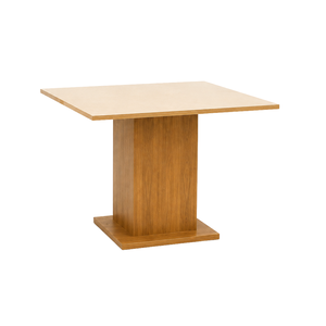 Ensemble de salle à manger ARTERRA Premium contemporain en teck, table carrée sur piétement, chaises modernes pour hôtel - Product Image 3