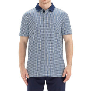 Polos de Golf de Pana de Alta Gama para Hombre en Venta, Ropa Casual con Logotipo Personalizado, Algodón Elástico de Verano, Diseño Liso, Venta al por Mayor - Product Image 5