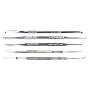 Kit d'instruments de modelage, ensemble de 5 instruments imprimés de 130 mm, haute stabilité, pour sculpture et modelage, instruments de laboratoire dentaire - Product Image 1