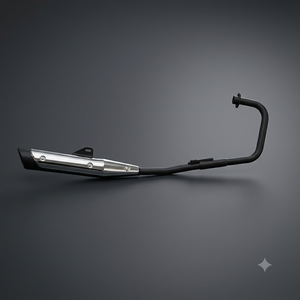 Conjunto de Silenciador de Motocicleta OEM para Bajaj Discover 100, Silenciador de Escape, Repuesto Completo, Calidad de Exportación - Product Image 3