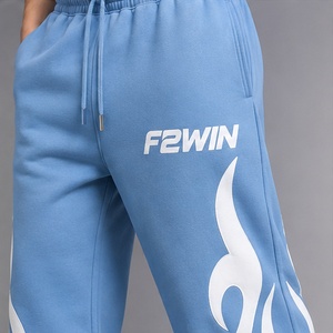 Conjunto Deportivo F2WIN para Hombre, Azul, con Capucha, Transpirable, de Forro Polar, Sudadera de Manga Larga de Poliéster/Algodón, Pantalones de Corte Regular, para Verano - Product Image 6