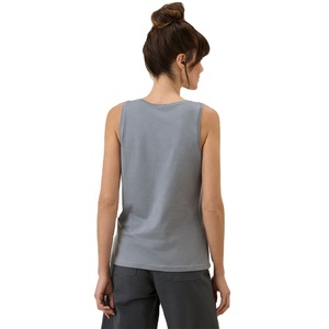 Haute qualité prix usine femmes débardeur conception personnalisée couleur unie dames élégant Relax Fit hauts pour une utilisation décontractée et en plein air - Product Image 3