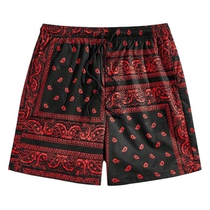 Shorts respirants et anti-transpiration, écologiques, logo personnalisé sur la taille, coupe ample sexy, vente en gros - Product Image 1