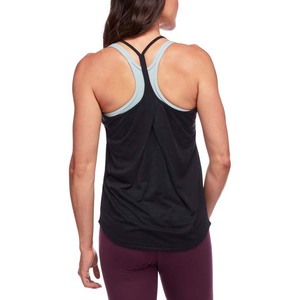 Camisetas sin mangas básicas de algodón para mujer al por mayor, tops deportivos tipo racerback, camisetas sin mangas estilo americano para mujer - Product Image 6