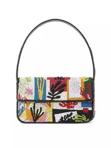 Bolso de hombro con cuentas Ace Of Hearts al mejor precio, cartera de solapa multicolor con cuentas de semillas, bolso de mano para fiesta, boda o evento para mujer - Product Image 3