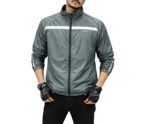 Factory Direct New <b>Lightweight</b> OEM Custom Logo Design 100% Polyester Full Zipper Running <b>Jacket</b> Sportswear Windbreaker for Men - Product Image 5