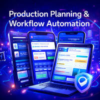 Logiciel ERP de fabrication sur mesure, licence OEM, stock disponible, version Internet, Linux/MAC/Production intelligente