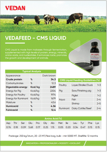 Melaza Condensada Soluble (CMS) Líquida de Grado Premium para Alimento de Peces, Cerdos, Camarones y Ganado en Acuicultura - Product Image 2