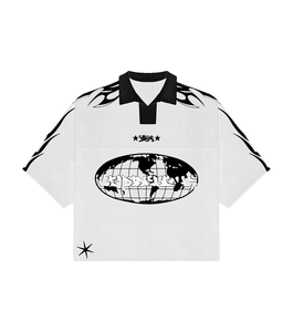 Unisex Beige Short Sleeve for Shirt Solid Front Design V-neck Moisture Wicking Breathable Polyester Fitted <b>Soccer</b> Apparel All - Product Image 6