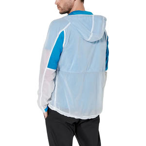 Chaqueta Impermeable de Invierno para Hombre con Cremallera, Antiestática, Elástica, Reflectante y Cordón de Seguridad para el Cuello, con Bloques de Color - Product Image 3