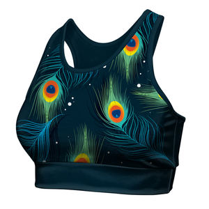 Soutien-gorge de sport pour femmes de haute qualité, sublimation, confortable, pour yoga, gym, fitness, respirant, pour adultes, avec logo personnalisé - Product Image 2