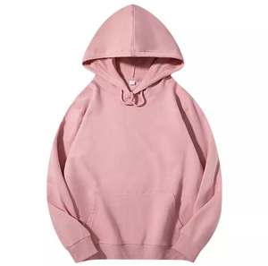 Sweat-shirts à capuche unisexes doublés surdimensionnés pour l'automne, en polaire coupe-vent, en coton doux, style streetwear, vente en gros directe usine - Product Image 4