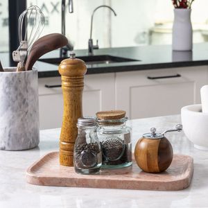 Luxury Resin Art Deco <b>Plant</b> Pattern Multi-Functional Organizer <b>Tray</b> - Product Image 4