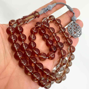 Tasbih de Resina Artesanal Premium con Detalles Elegantes Hechos a Mano y Calidad Duradera, Tasbih de Resina Hecho a Mano con Inspiración en Mármol - Product Image 6