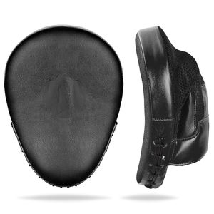 Wholesale Custom Leather Boxing Focus <b>Pads</b> Punching Mitts Kickboxing Training Eco-Friendly Durable Breathable Comfortable - Product Image 4