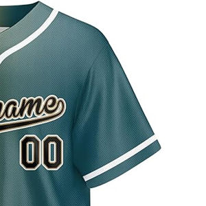 Nouveau T-shirt pour homme 100% coton, séchage rapide, imprimé style maillot de baseball, coupe ample, haute qualité, streetwear, avec coutures - Product Image 6