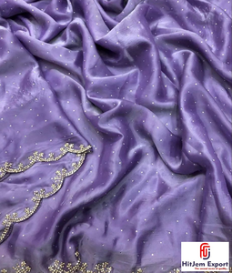 Hot Fix Rhinestone Crystal Mesh Fabric 70 GSM Eco Friendly Lightweight Stretch Breathable Water Resistant Oilproof OEM ODM - Product Image 4
