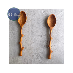 Cuillères en bois écologiques les plus vendues en gros – Cuillères en bois naturel durable pour la restauration et l'hôtellerie - Product Image 1
