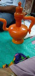 Elegant Arabic Eco-Friendly Coffee Kettle Artisan Handcrafted Mother of Pearl Inlay Tea <b>Pot</b> with Handle Dishwasher Safe with <b>Lid</b> - Product Image 5