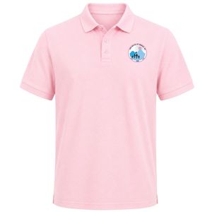เสื้อโปโลแขนสั้นสีดำ ปักลายตราแจ็คแอนด์จิลที่อก ด้านหลังเรียบ คอปกคลาสสิก ติดกระดุมด้านหน้า สไตล์ลำลอง - Product Image 1