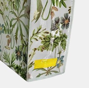 Bolsas de Compra Reutilizables, Bolsas de Mano Personalizadas, Bolsas de Supermercado Plegables Tejidas, Reciclables, para Tiendas de Comestibles - Product Image 4