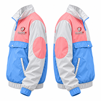 Veste de pluie longue unisexe personnalisée OEM, demi-zip, légère, 100 % polyester, imperméable et respirante, marque privée