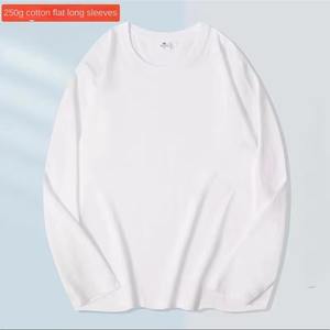 เสื้อยืดผู้ชายแขนสั้นทรงปกติ ผ้าคอตตอนถัก 100% สีพื้น น้ำหนัก 250 กรัม - Product Image 2