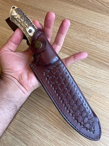 Cuchillo Multiusos SHARP POINT TRADES con Hoja de Acero, Mango de Madera, Grosor de 0.5 mm, Longitud Total de 6.7 Pulgadas, Garantía de 3 Años - Product Image 4
