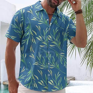 เสื้อยืดฮาวายขายดี ราคาถูก เสื้อยืดฮาวายแบบกำหนดเอง ขายส่ง เสื้อยืดเนื้อผ้านุ่มสั่งทำได้ - Product Image 2