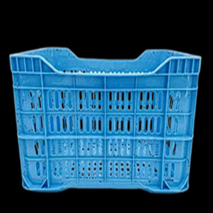Caja de Plástico Azul Perforada y Apilable para Tomates, Contenedor de Almacenamiento Industrial para Productos y Almacenes - Product Image 3