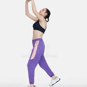 กางเกงผู้หญิงผ้าฝ้ายกันลม สกรีนโลโก้ได้ ไซส์ใหญ่ ดีไซน์โดดเด่น - Product Image 4