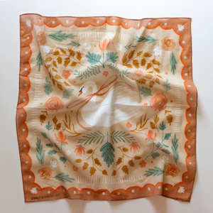 Tela de Satén Suave para Bufandas con Impresión Personalizada, para Promoción de Negocios de Moda en Europa, Israel e Islas, Fabricación OEM y ODM - Product Image 1