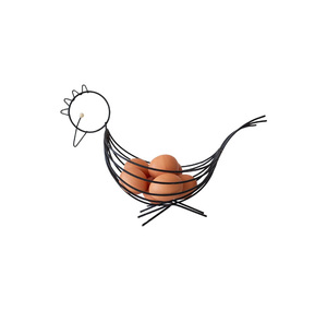 Metal Iron <b>Wire</b> Vintage Farm Egg Container - Product Image 6