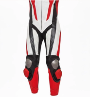 Traje de Motociclismo Personalizado para Hombre, de Cuero, de Una Pieza, para Motocicleta Deportiva, Ropa Protectora para Motociclista, Armadura Corporal