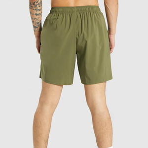 ราคาขายส่ง กางเกงขาสั้นผู้ชายสีพื้น คุณภาพสูง ผ้าฝ้ายผสม ทนทาน เหมาะสำหรับวิ่ง ปรับขนาดได้ วัสดุทันสมัย ทรงปกติ - Product Image 2